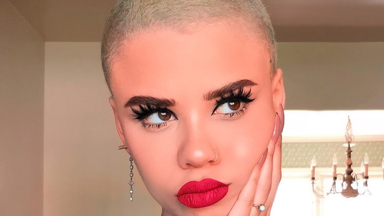 WHY I SHAVED OFF THE REST OF MY HAIR & BLEACHED IT || CHIT CHAT GRWM