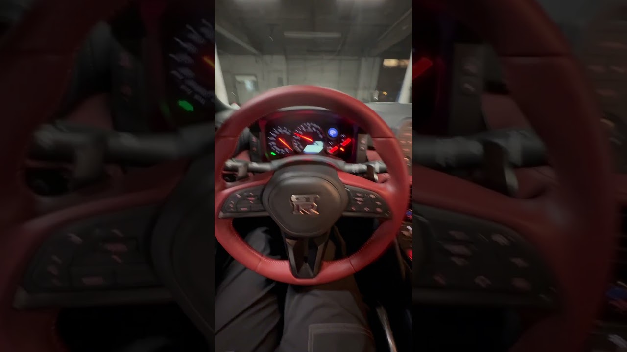 The GTR.  HERE KITTY KITTY #automobile #comedy #shorts