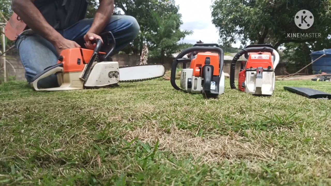 Devo guardar motosserra com gasolina ou sem gasolina????