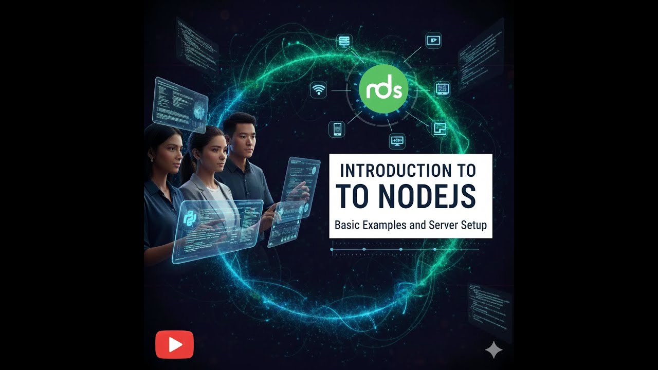 Introduction to NodeJS – Basic Examples & Server Setup 🚀 | NodeJS for Beginners | nrkinfotech