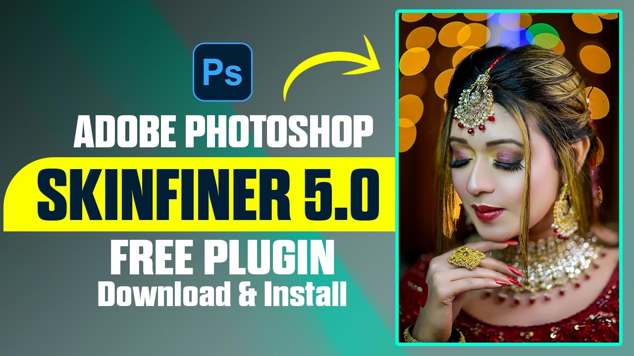 Skin Finer 5.0 Software Free Download 2024 | Adobe Photoshop cc Amazing Skin Filter | AP Creations