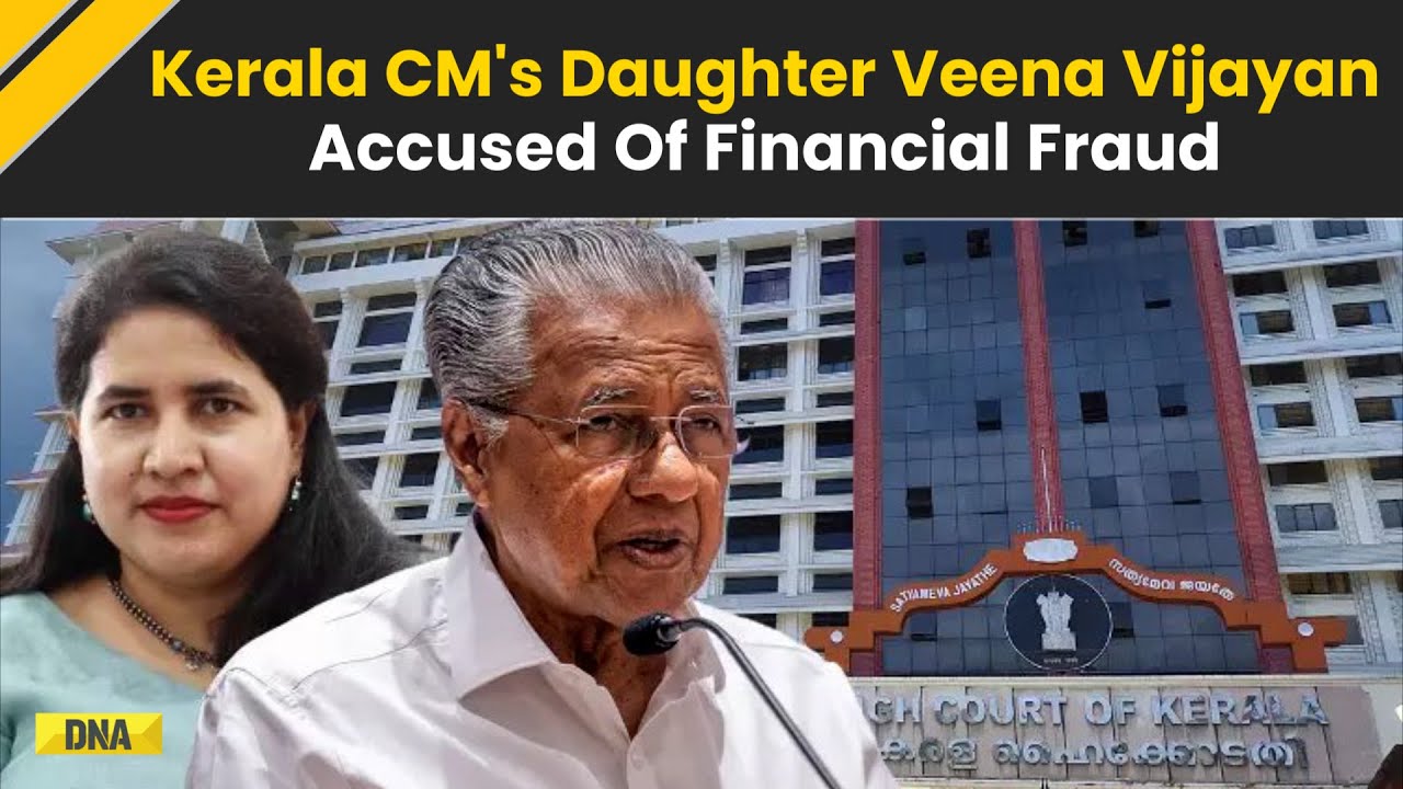 CMRL Case: SFIO Names Kerala CM Daughter Veena Vijayan As Accused In Financial Fraud