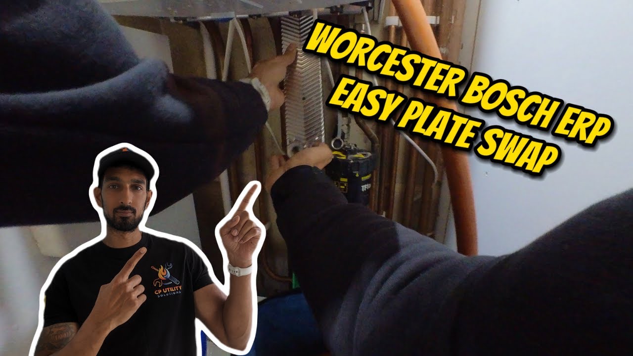 Worcester Bosch ERP Plate Heat Exchanger Replacement Made Easy!