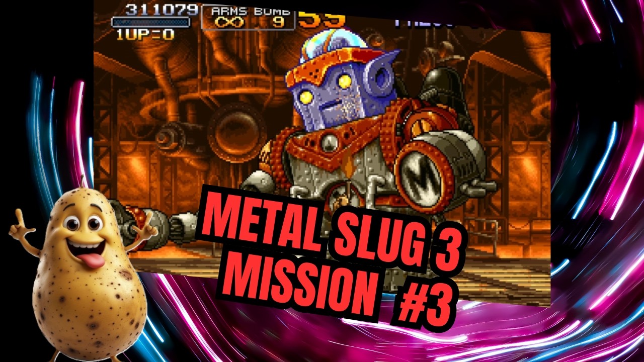 METAL SLUG 3 Gameplay - Mission 3 (Arcade Mode)