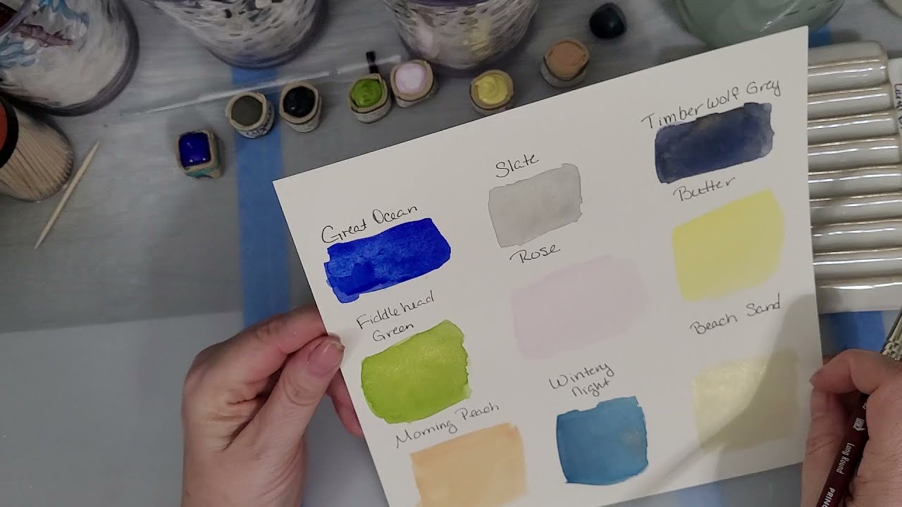 Beam Paints Perfectly Imperfect Swatching