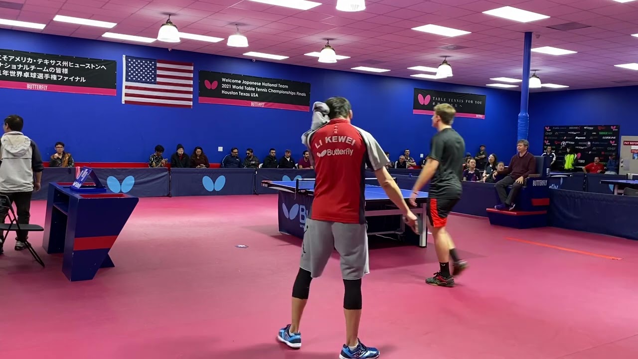 Li Kewei vs Austin Clemens Finals