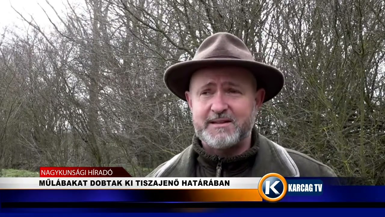 MŰLÁBAKAT DOBTAK KI TISZAJENŐ HATÁRÁBAN