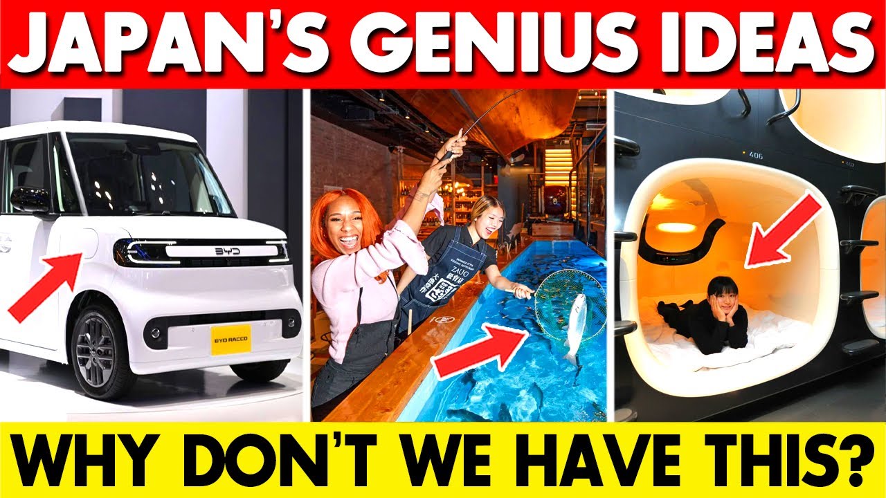 12 Japanese Ideas So Smart They Feel Illegal.. 😲