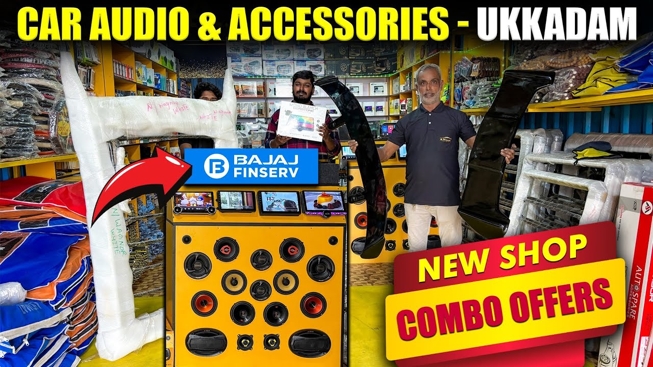 🚘 Shop Opening Offers l EMI Available l Car Accessories in Coimbatore l AN Decor coimbatore