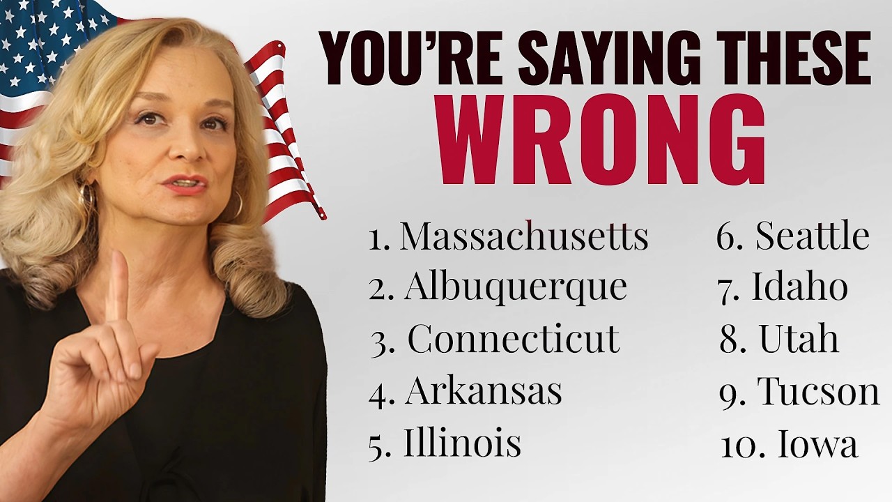 How to Pronounce American States and Cities