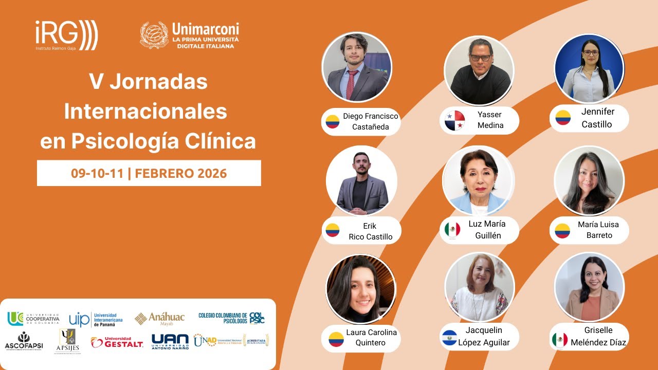 V Jornadas Internacionales en Psicología Clínica (09-10-11 febrero)