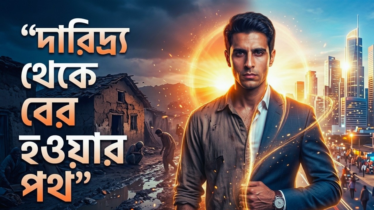 ৬ মাসের প্রমাণিত রোডম্যাপ | দারিদ্র্য থেকে বের হওয়ার পথ | Bangla Motivation