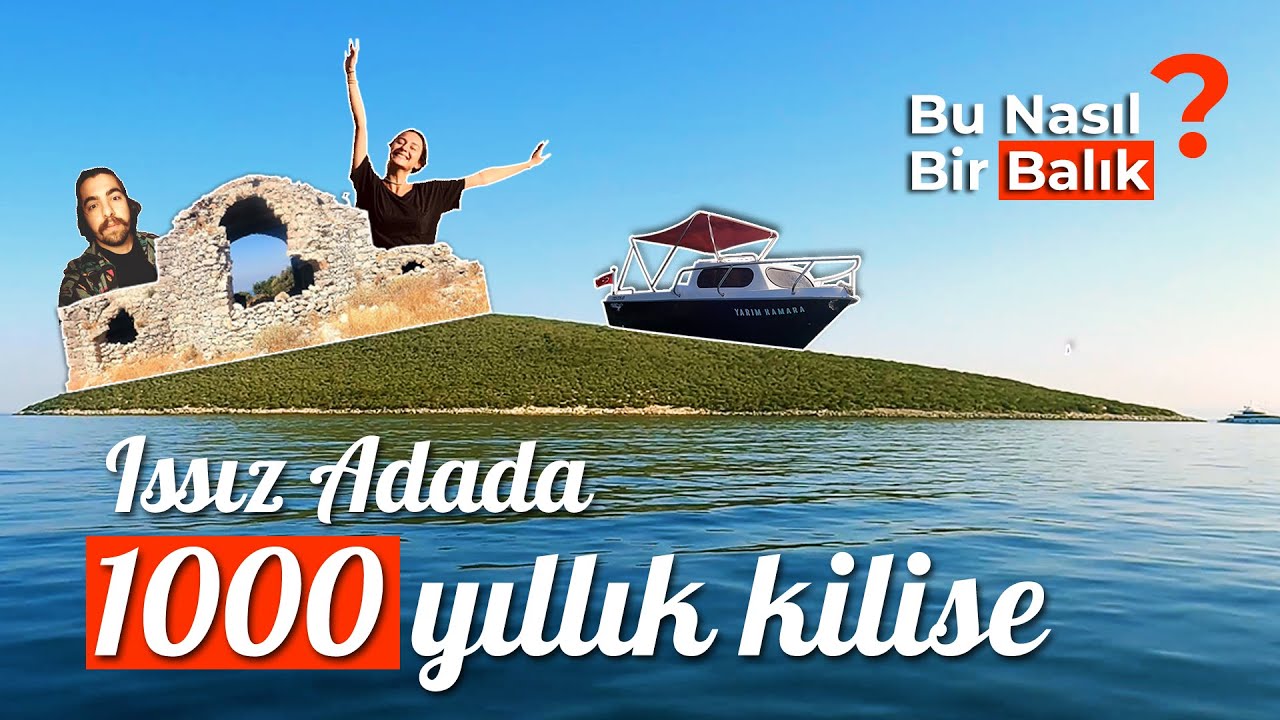 Tekneyle Bilinmeyene Yolculuk⚓ Denizin ortasında Kilise! Apostol Kilisesi