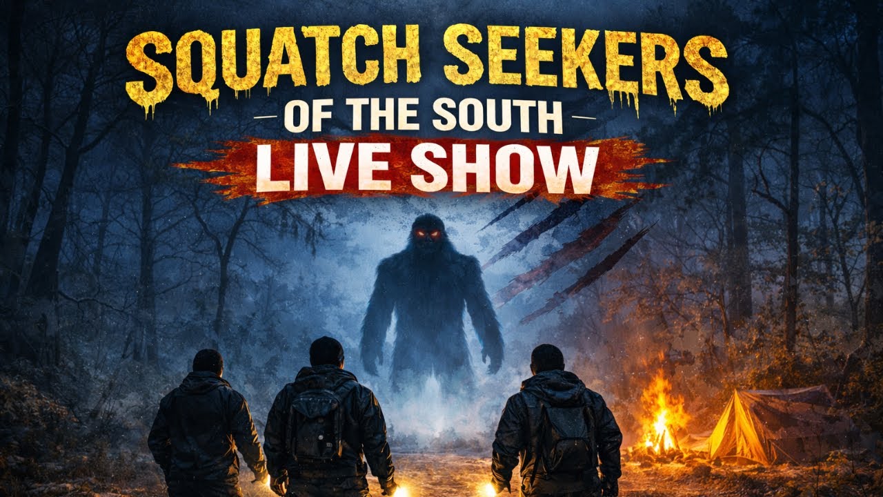 SQUATCH SEEKERS OF THE SOUTH LIVE — HANGOUT, BIGFOOT TALK & EAST ALABAMA BIGFOOT WEEKEND 👣