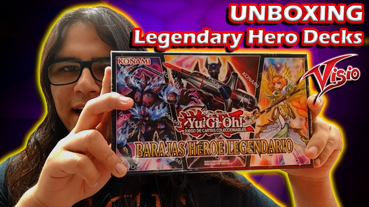 UNBOXING: Legendary Hero Decks (Yu-Gi-Oh!)