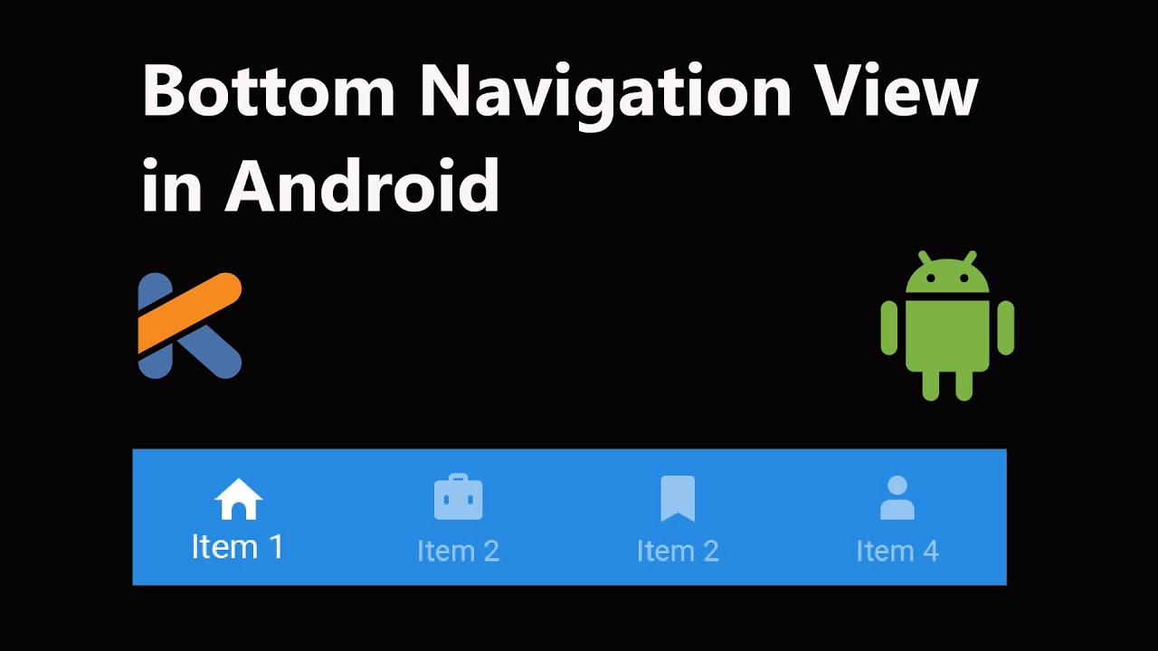 Bottom Navigation View in Android | Navigation Components | Android Fundamentals | Kotlin | Android