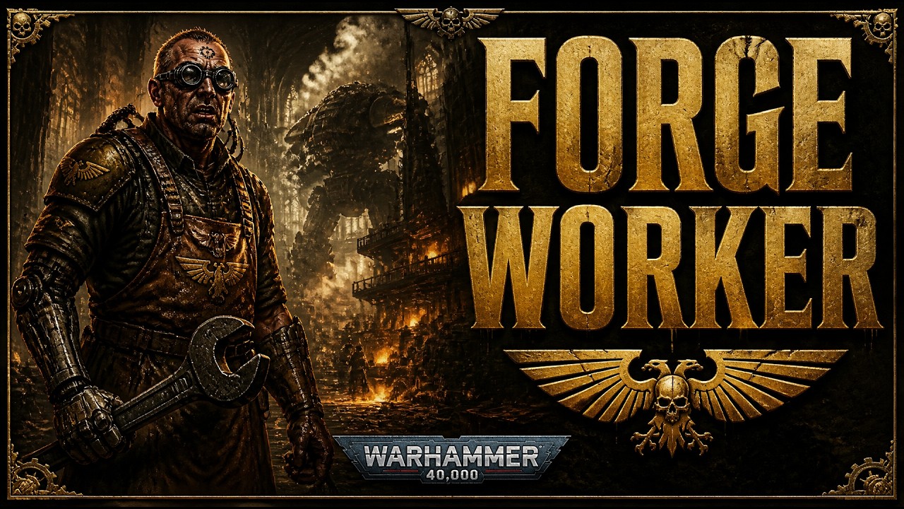 The Horrifying Life of a Forge World Worker in Warhammer 40K