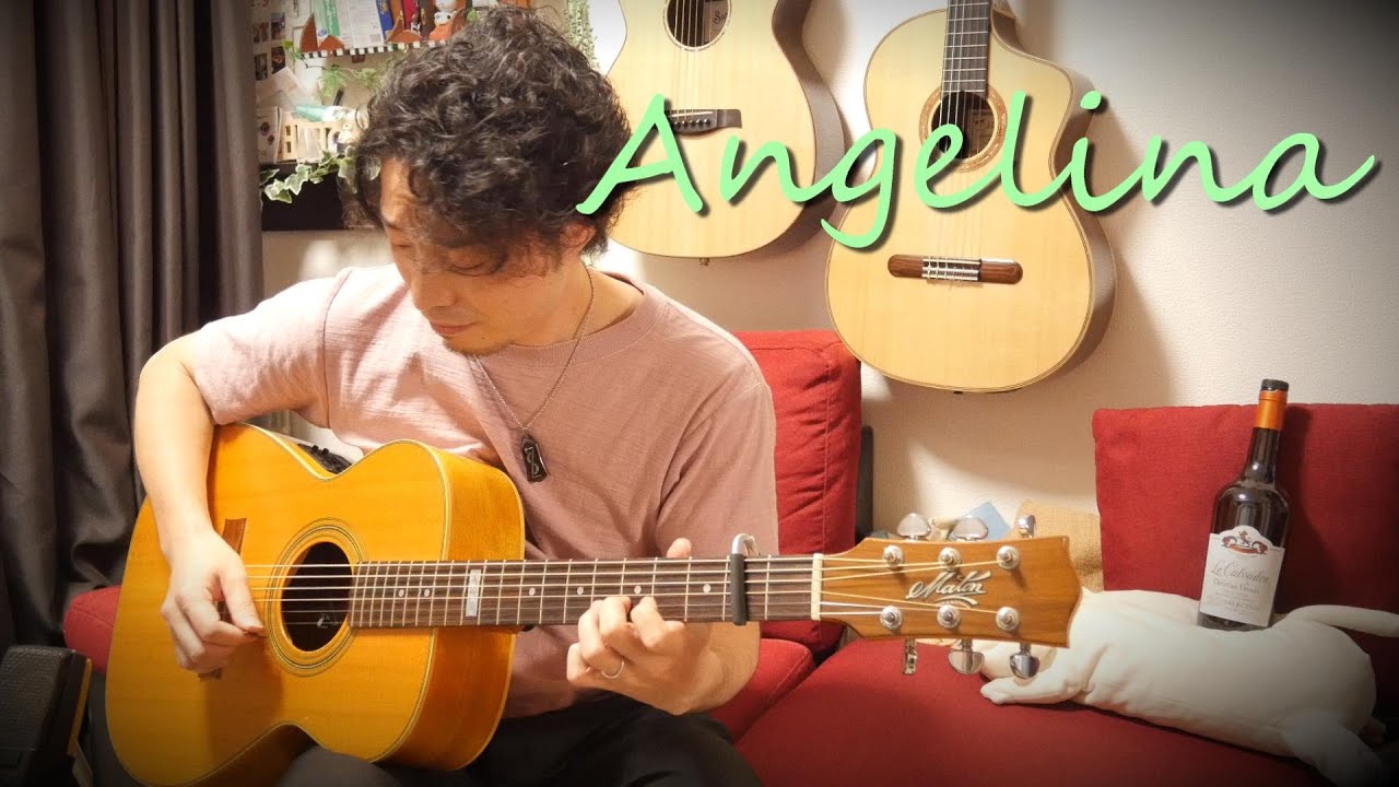 Tommy Emmanuel「Angelina」Fingerstyle solo guitar By龍藏Ryuzo