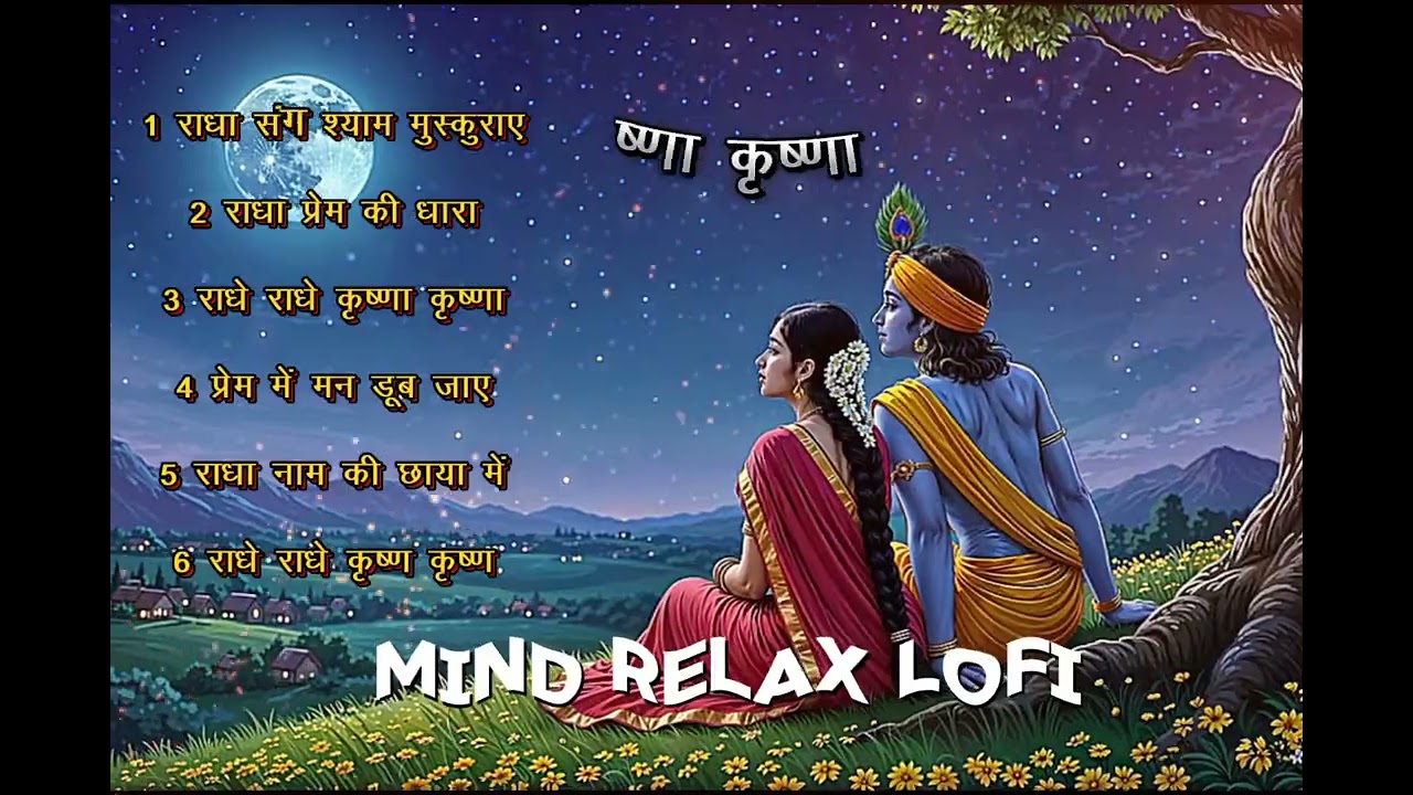 Radha Krishnan Lofi Album | AI Generated Devotional Lofi Songs | Peaceful Krishna Bhajan