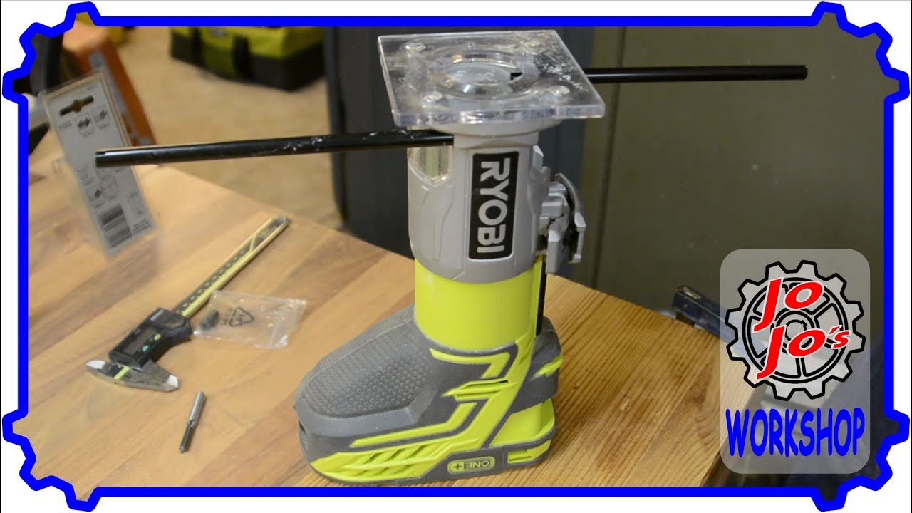Die preiswerte Alternative: Ryobi 18V Akku-Kantenfräse R18TR-0