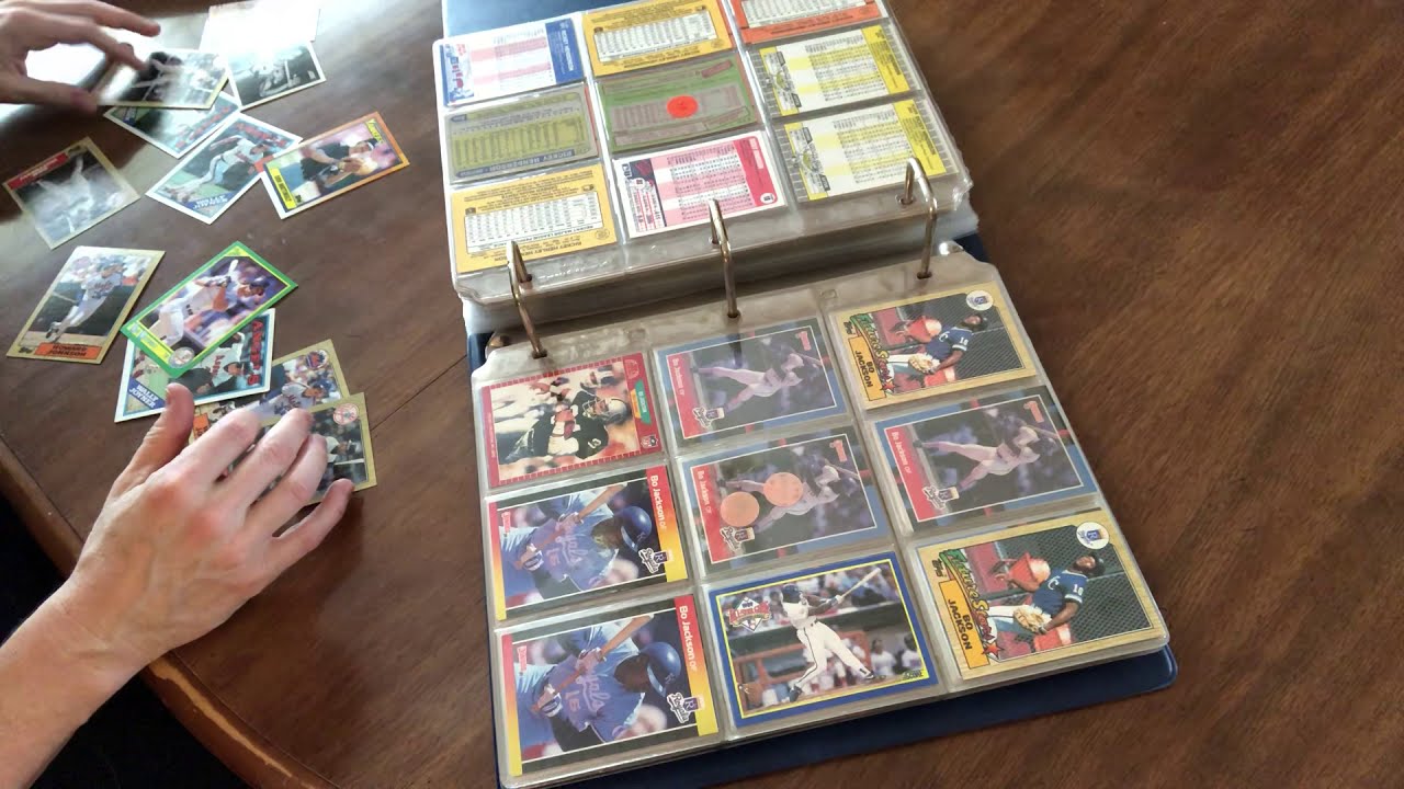 Sorting a trading card collection. ASMR. No talking.