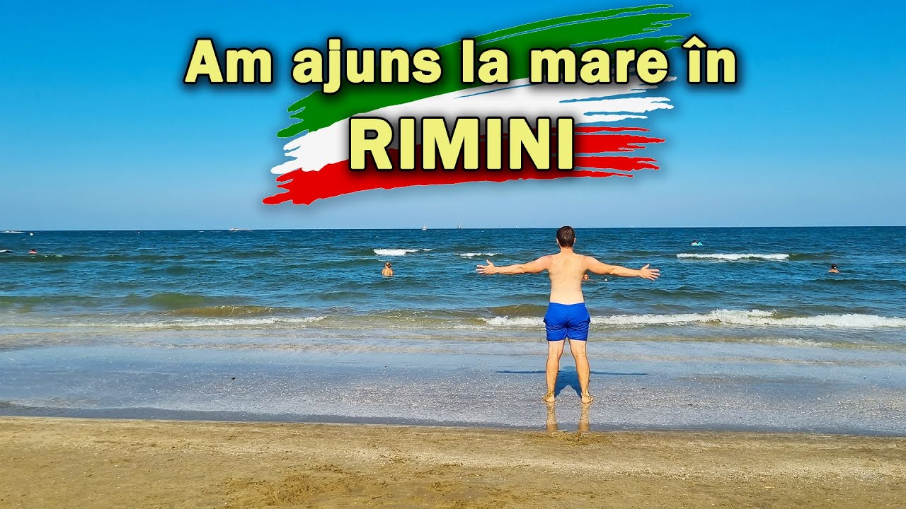 Am ajuns la mare în RIMINI | Italia