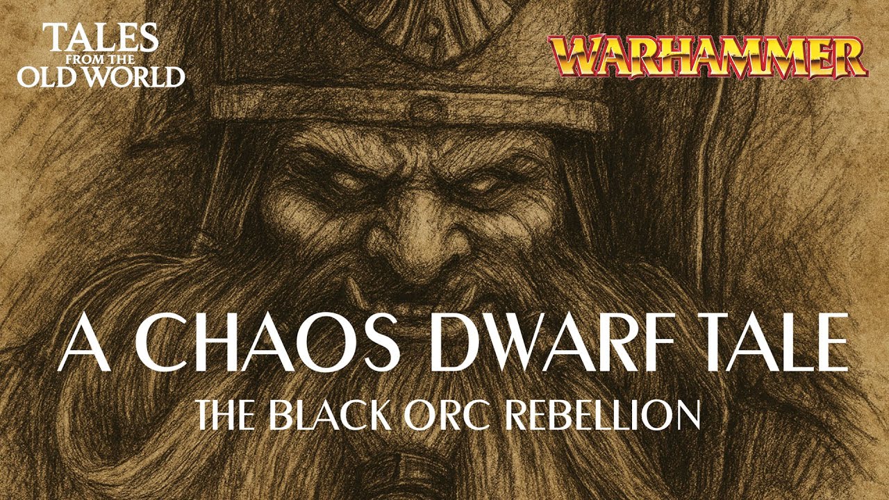 Warhammer Chaos Dwarf Lore: The Black Orc Rebellion. Warhammer Fantasy The Old World Total War