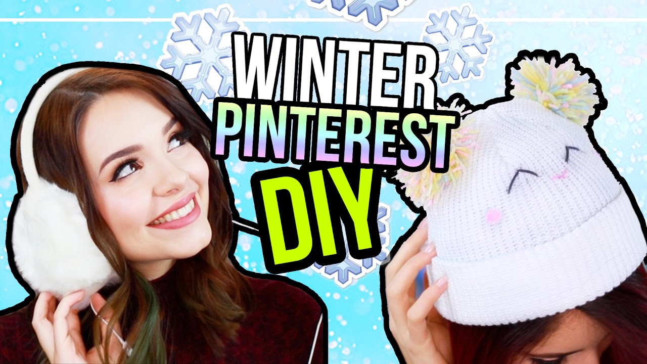5 WINTER DIYs - Pinterest Inspired ❤ EOS, Handyhülle, Mütze, Deko & mehr! ❄️