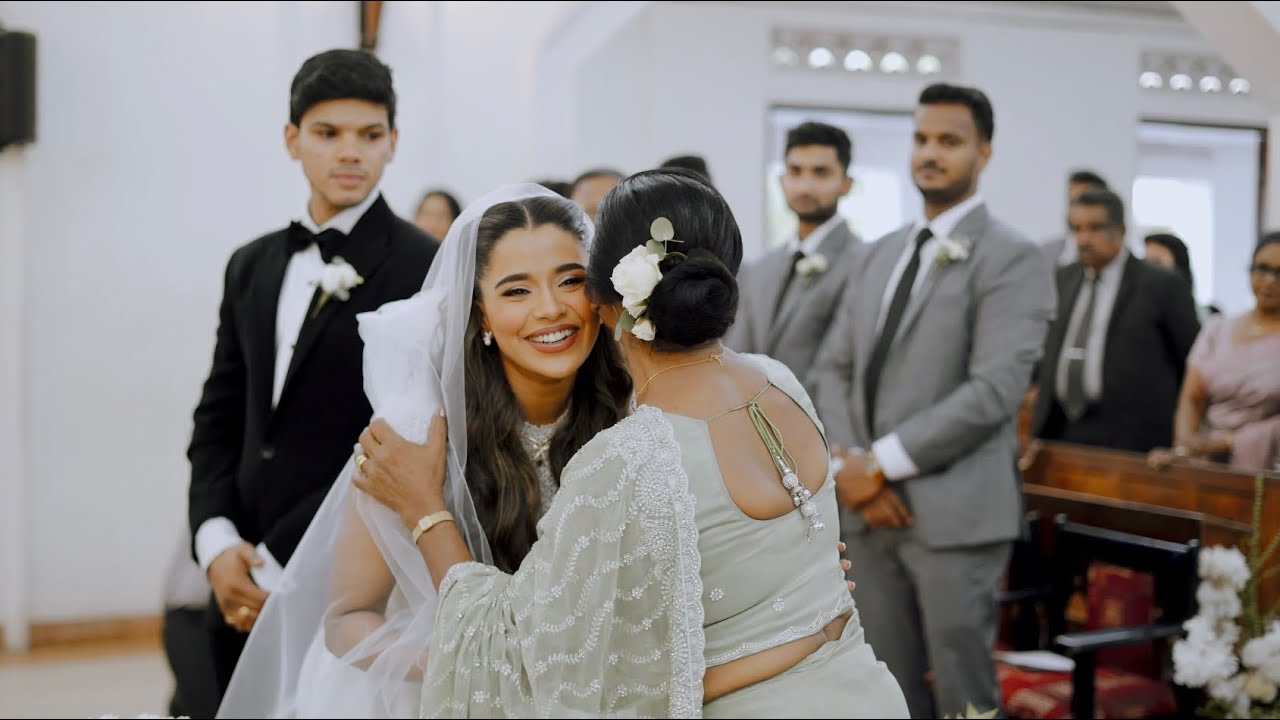 Видео церемонии в церкви 💍 — Часть 1 | Свадьба Яша и Хасса 🇱🇰