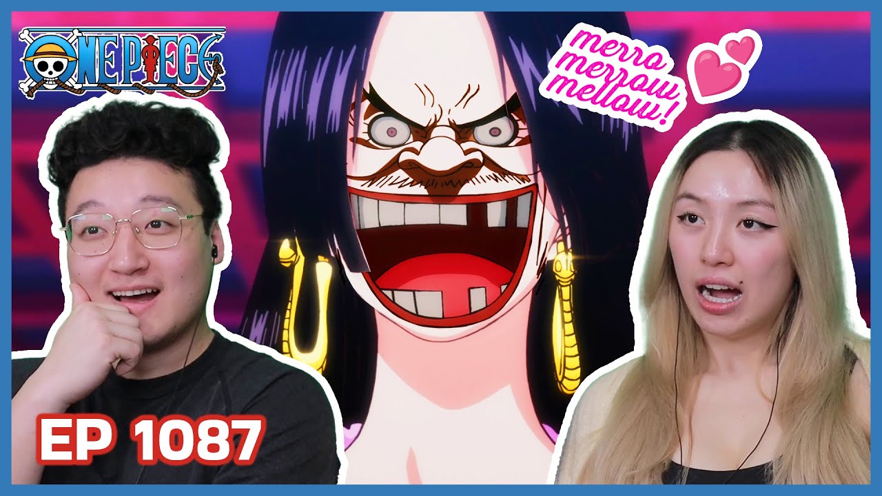 BLACKBEARD WANTS HANCOCK'S FRUIT 😂  | One Piece Episode 1087 Couples Reaction & Discussion