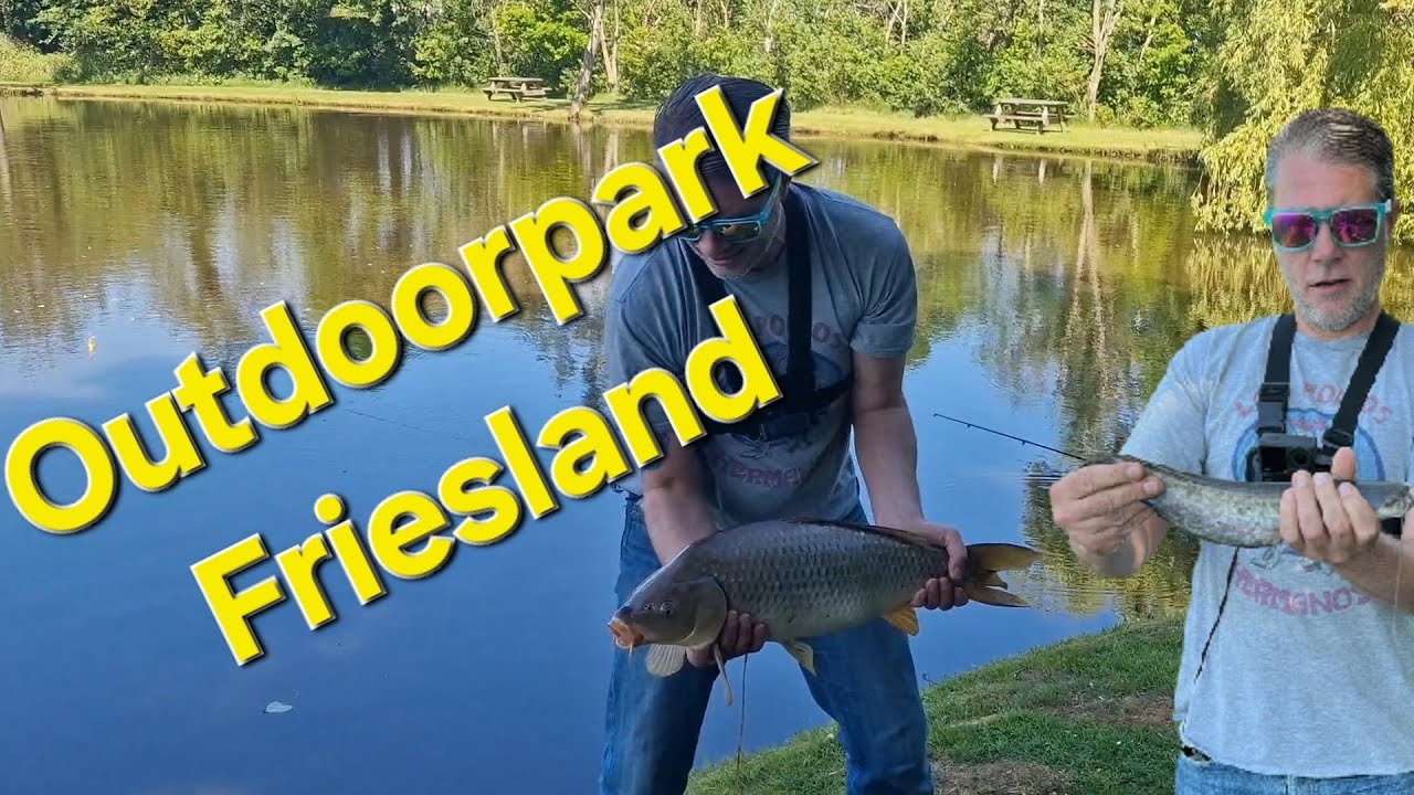ONVERGETELIJKE VISDAG IN OUTDOORPARK FRIESLAND:  STEUR, MEERVAL, KARPER EN VOORN GEVANGEN !!!