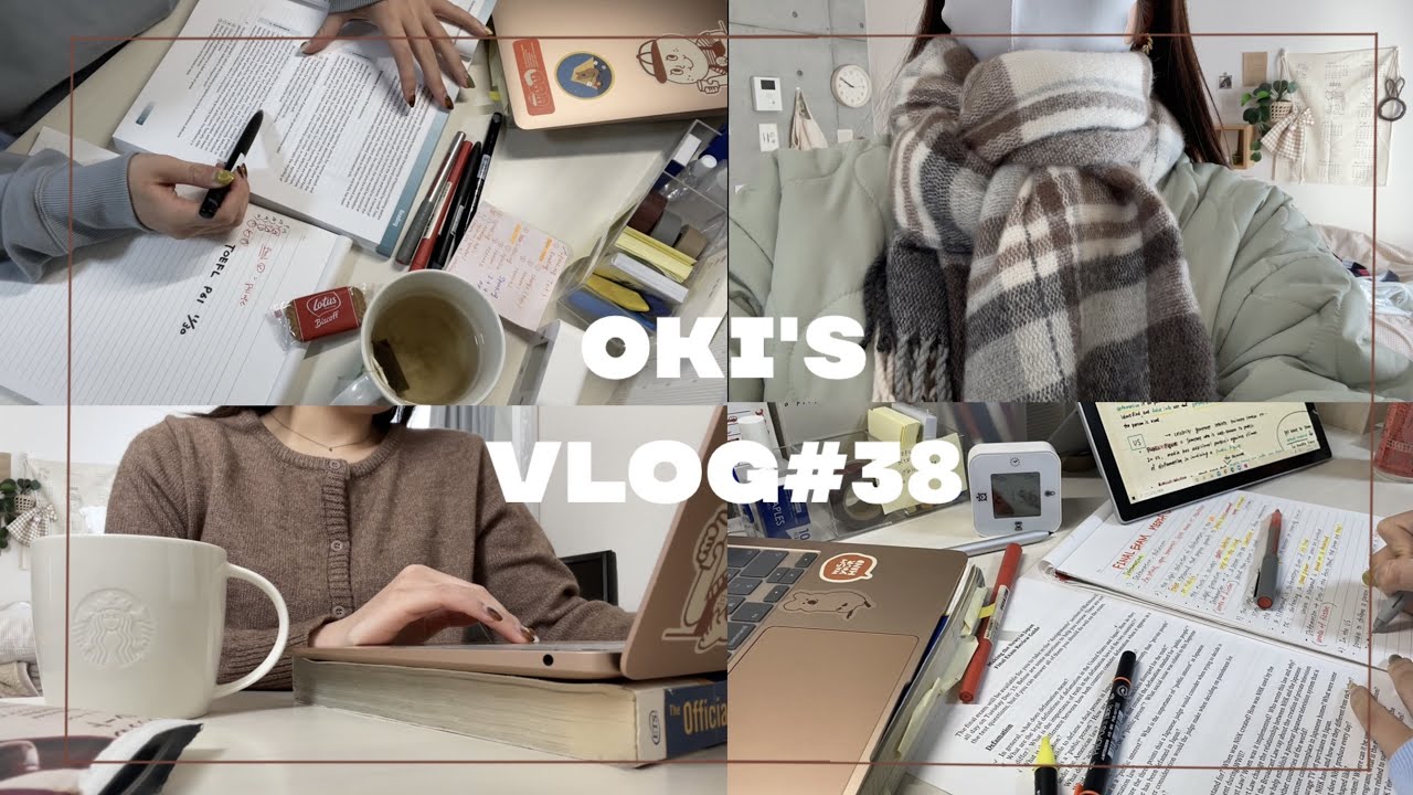VLOG#38(ENG)Final week vlog(1)🌳2020 Fall