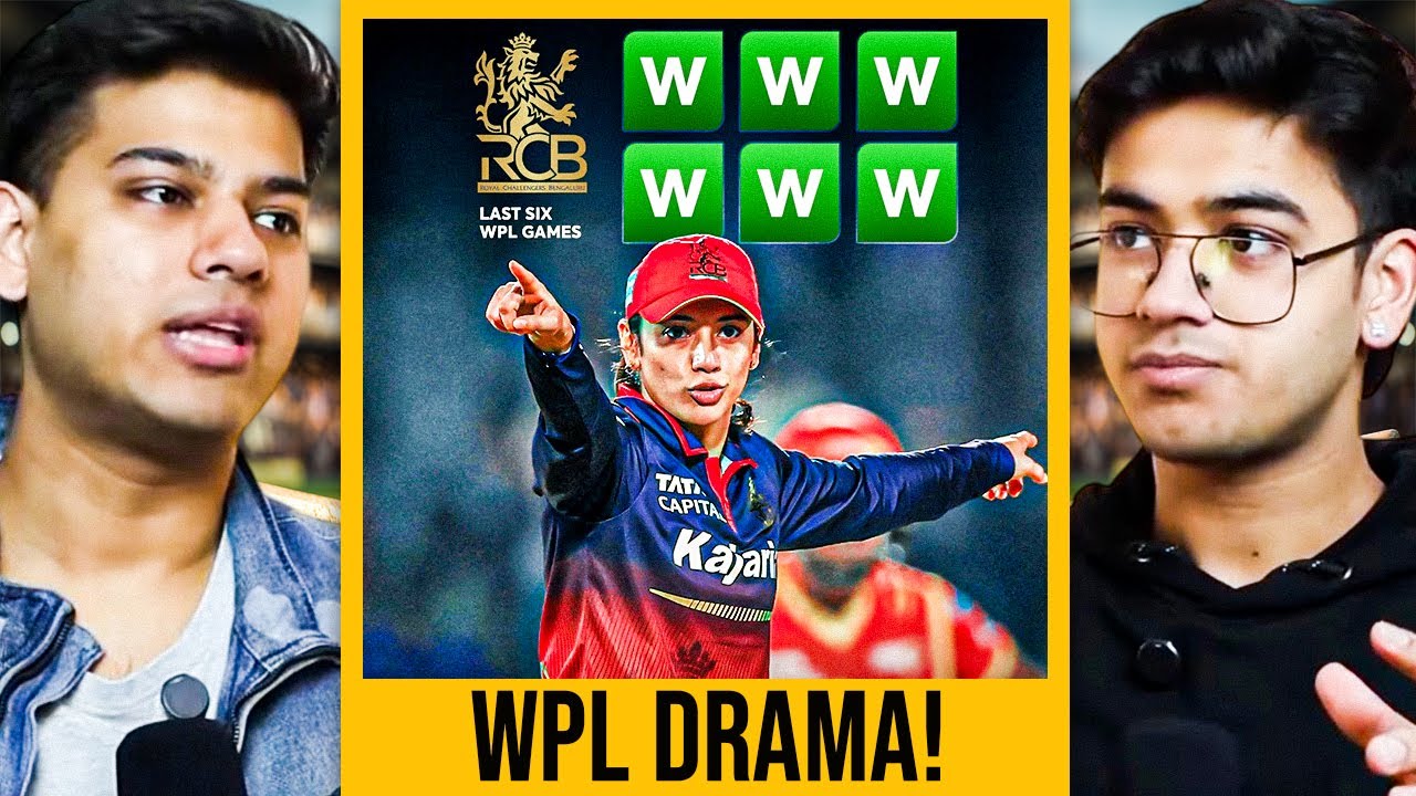 WPL Drama + RCB Qualification Talk | Worst Chase Ever? 😭 UP Collapse vs Gujarat