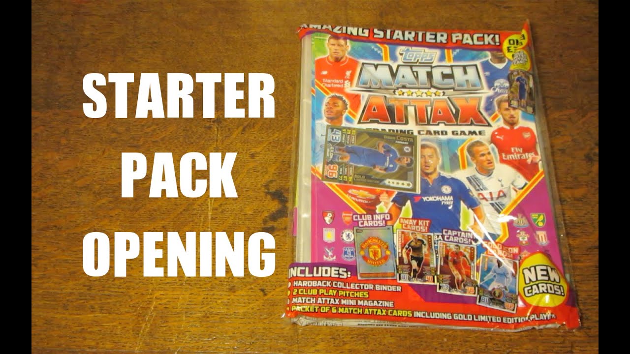 STARTER PACK Opening - Match Attax 2015/16