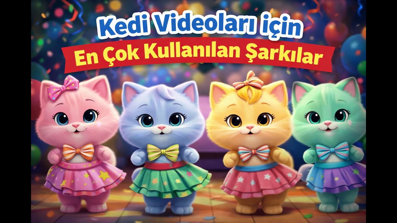 Kedi Videoları İçin En Çok Kullanılan Şarkılar