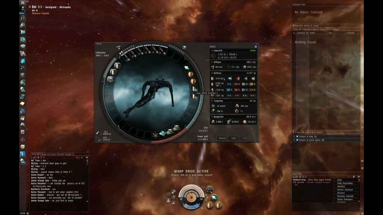 Eve Online › Murderer brought to Justice (level 2 reputation mission in Caracal Navy Issue)