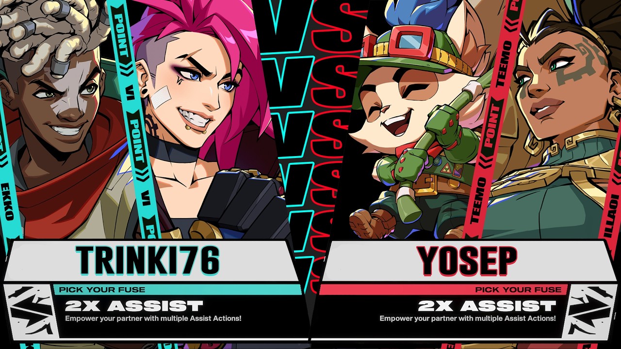 Trinki76 (VI / EKko) vs Yosep (Teemo / Illaoi) - 2XKO