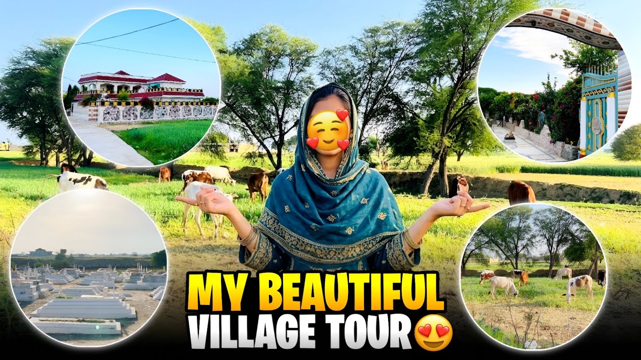 MY BEAUTIFUL VILLAGE TOUR 😍✨~ Detailed Video | Family Vlog