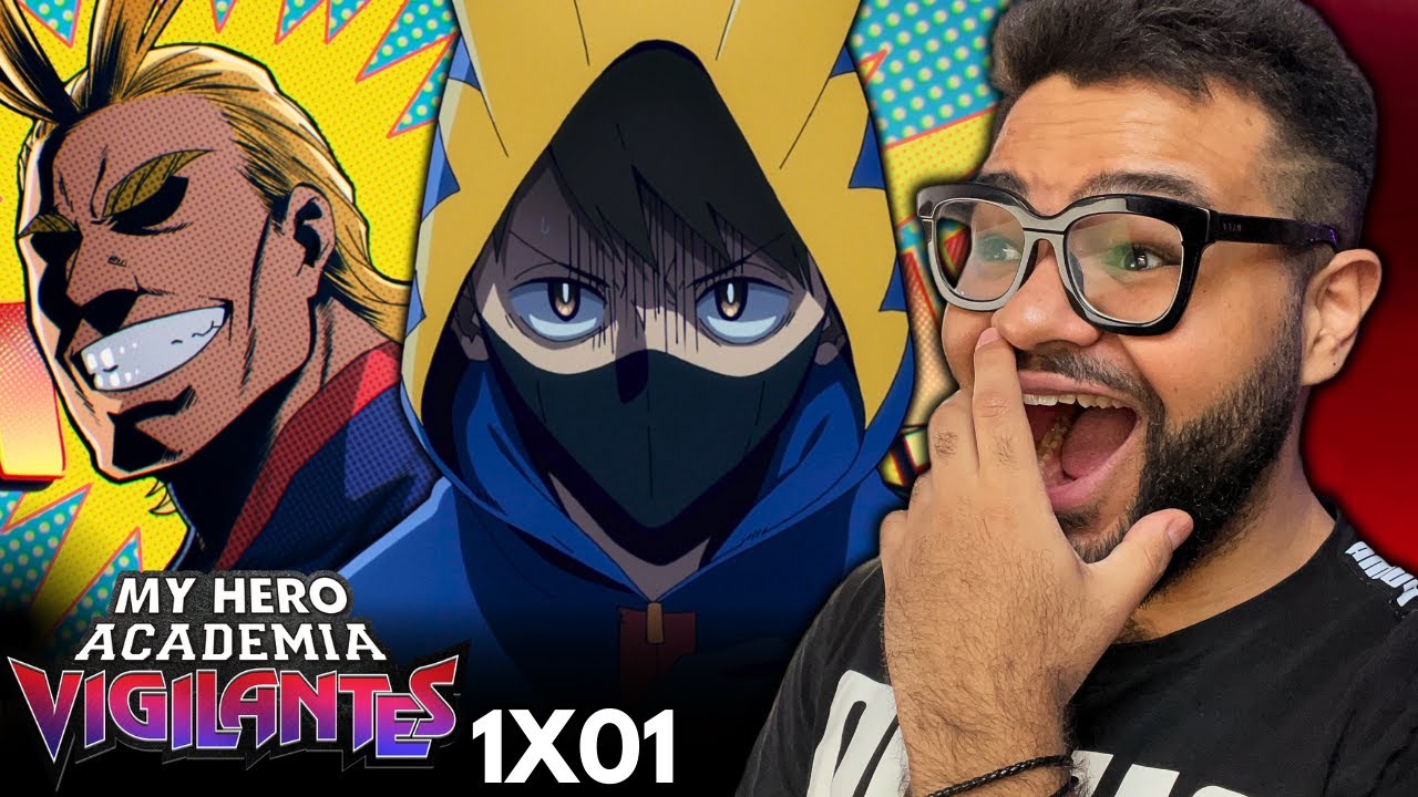 O SPIN-OFF DE BOKU NO HERO ME SURPREENDEU!! BOKU NO HERO: VIGILANTES Episódio 1 REACT