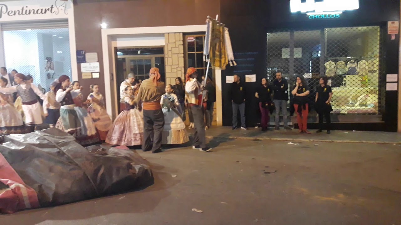 Fiesta de Fallera en Xativa. Valencia, C.V., España. 17-03-2019(1)