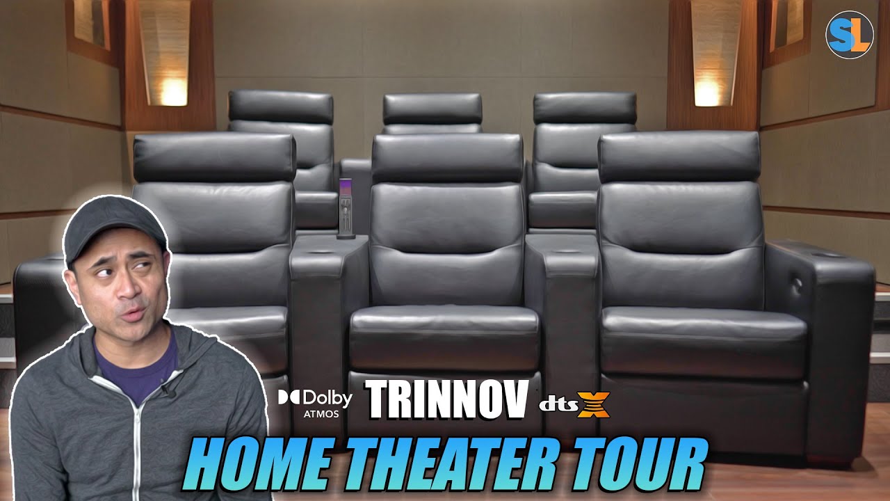 Trinnov WAVEFORMING! 11.9.8 Тур по домашнему кинотеатру!