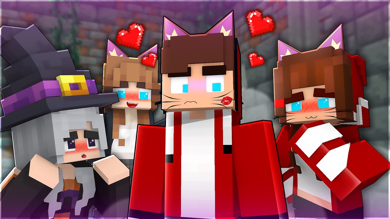 MAIZEN: JJ Girls Love?! - Minecraft Animation JJ & Mikey