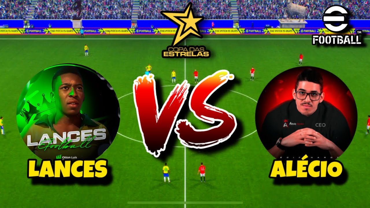 ENFRENTEI O TIME MAIS FORTE DA @CopadasEstrelass NO EFOOTBALL MOBILE