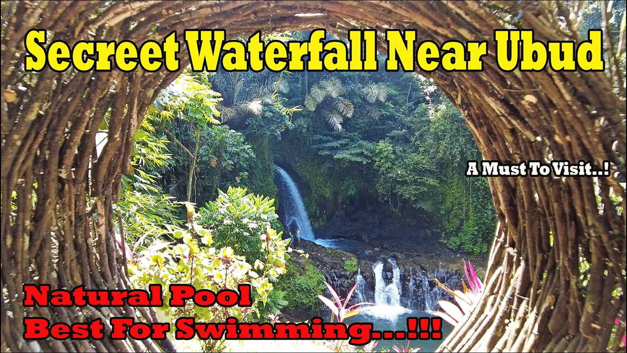 Secret Waterfall Near Ubud Area..!! Has Natural Pool And Best For Swimming..!! A must To Visit..!!!