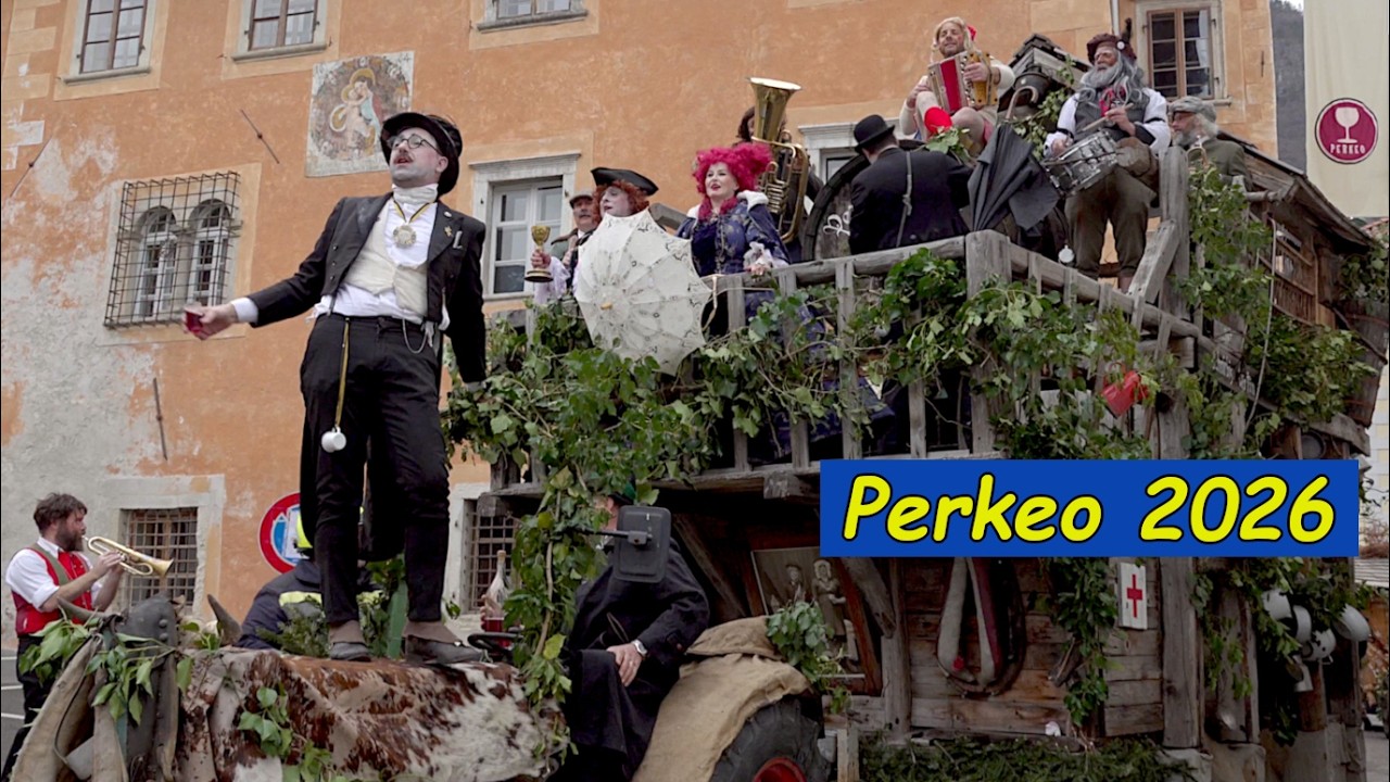 🎭 Perkeo Maschggra Umzug in Salurn 2026 | Sfilata del Perkeo a Salorno 2026 | Perkeo Parade