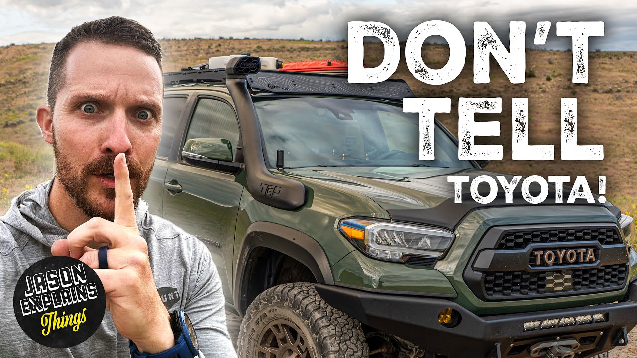 Toyota Said NO, But I Got a Tacoma TRD Snorkel!!!  Install & Review