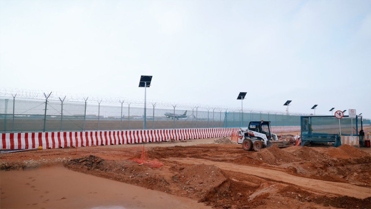 تدشين الأعمال الانشائية للمدرج الثالث| KSIA Third runway works commencement