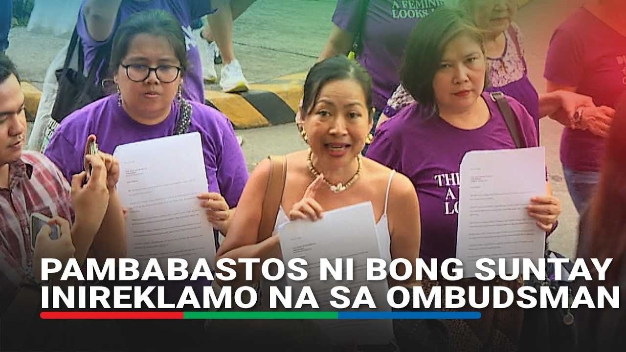 Suntay inireklamo sa Ombudsman ng paglabag ng Safe Spaces Act at iba pang batas