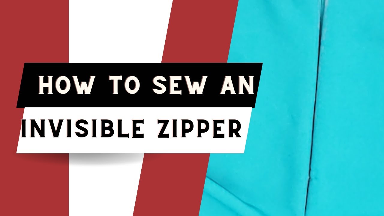 How To Sew An Invisible Zipper/Beginners Guide mp4