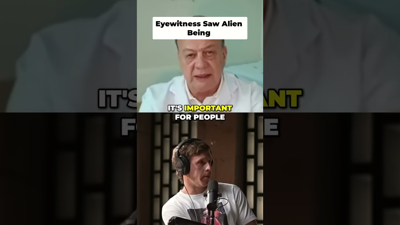 Doctor Shares Shocking Eyewitness Account of Alien Encounter 